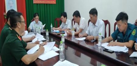 HỘI ĐỒNG NVQS XÃ XÉT DUYỆT CHÍNH TRỊ CHUẨN BỊ THỰC LỰC TUYỂN QUÂN NĂM 2023 HỘI ĐỒNG NVQS XÃ XÉT DUYỆT CHÍNH TRỊ CHUẨN BỊ THỰC LỰC TUYỂN QUÂN NĂM 2023